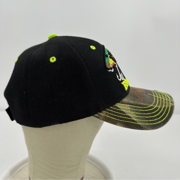 Bite Me Fishing Lure Hat Hook & Loop Strapback 3d Raised Embroidery KYS Design - Picture 5 of 14